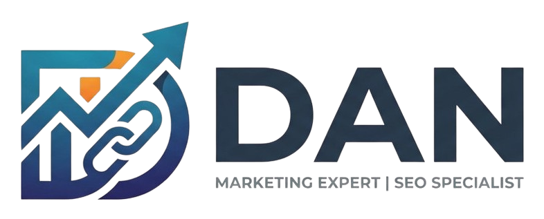 DAN logo, Marketing Expert and SEO Specialist